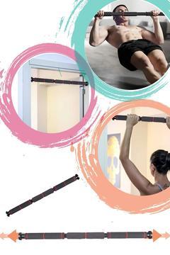 Ultra Dayanıklı Koridor Arası 80-130cm Ayarlanabilir Barfiks Barı Çift Süngerli Çelik Barfix Demiri