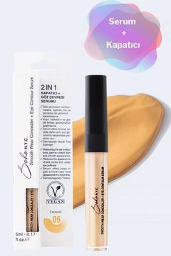 Vegan Göz Altı Morluk Ve Torba Için Serum Kapatıcı 5ml - No:6 Caramel