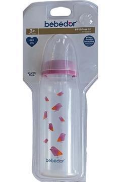 Desenli Pp Biberon 250ml (KOD:24302) - Lila