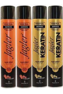 Saç Spreyi 400ml Extra Strong Hold Ekstra Güçlü Tutuş & Minarelli Ekstra Sert (KARMA 4LÜ SET)