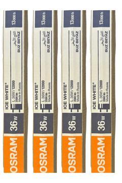 36W 12000K (Buz Beyazı) G13 Duylu T8 Floresan (4 Adet)