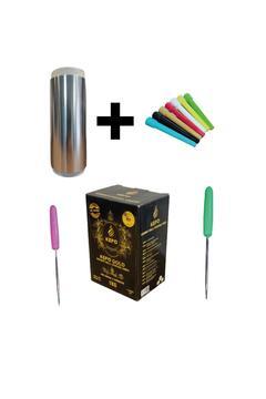 Kefo Gold 1 Kg + Rulo Folyo + 50 Adet Battal Boy Sipsi + Nargile Iğnesi