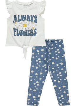 Civil Girls Kız Çocuk Takım 2-5 Yaş Element Mavisi