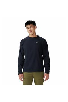 Summit Grid Long Sleeve Crew Erkek Sweatshirt