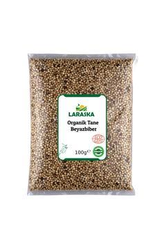 Organik Tane Beyazbiber 100g - Organic White Peppercorns 100g