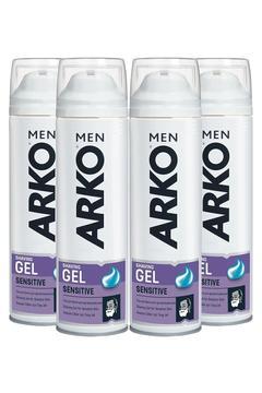 Hassas Ciltler için Sensitive Erkek Bakım Tıraş Jeli 4x200ml