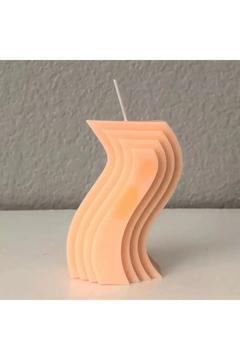 Frezeli Mum Silikon Kalıbı