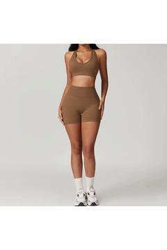 Yoga fitness pilates sportpush up tayt 2 li takım