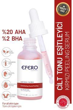 Canlandırıcı & Cilt Tonu Eşitleyici Yüz Kırmızı Peeling Serum 30 Ml (aha 20% + Bha 2%)