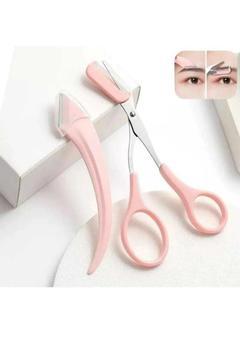 Taraklı Kaş Bıyık Makası Ve Kaş Ustura Seti