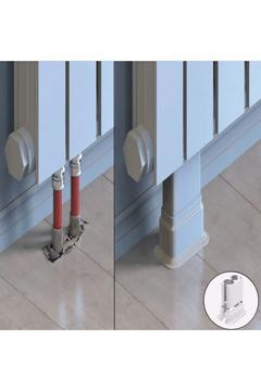 Beyaz Petek Radyatör Boru Gizleme Çiftli Petek Aksesuarı 6 Cm 15,5 Cm Arası Ayarlanabilir (10 ADET)