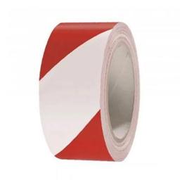 YER İŞARETLEME BANTI - KIRMIZI BEYAZ (5 cm x 30 mt)