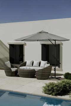 Bahçe Balkon Cafe Şemsiye 290x290 Cm Katlanır