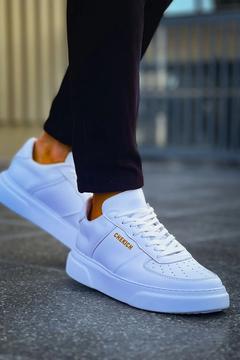 CH087 - CBT Kenton Erkek Ayakkabı BEYAZ / BEYAZ