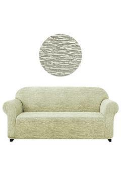 Jakarli Koltuk ,kanepe ,çekyat Örtüsü Çubuk Desen Esnekli Eteksiz3kişilik Koltuk Için