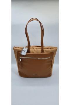 Unisex Taba Büyük El Ve Omuz Çantası 1207