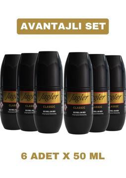 Jagler Deo Classic Roll On 50 ml 6 Adet