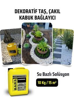 Probinder Dekoratif Taş, Çakıl ve Kabuk Bağlayıcı Şeffaf Solüsyon –  Dayanıklı ve Kolay Uygulama