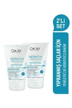 KERATIN SMOOTH 2'Lİ BAKIM SETİ Bakım Kremi 100ml + Bakım Kremi 100ml