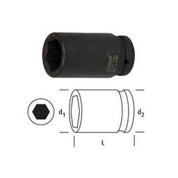 Osaka LN12S16 CR-MO Havalı Kısa Lokma Anahtar 1/2" 6 Köşe 16 mm