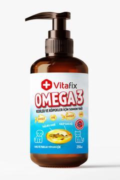 Kedi & Köpek Omega Yağı - Epa - Dha - Omega 3 - Salmon Oil - Balık Yağı - Somon Yağı - 250ml
