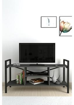 Bofigo Tv Sehpası Raflı Tv Ünitesi Televizyon Sehpası Antrasit