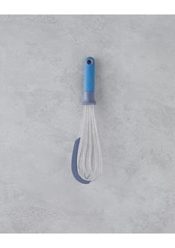 Rachelle Paslanmaz Çelik Çırpıcı 30 cm Mavi - Gri