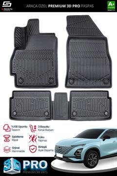 S-dizayn Chery Omoda 5 3d Pro Havuzlu Paspas 2022 Üzeri A Kalite 3ds-sdz001