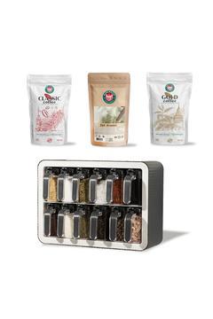 Clasıc Coffee-Süt Krema-Gold Coffee(90Gr.) Yanında 12'li Baharatlık Seti