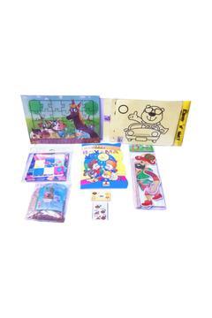 Çocuk Puzzle Origami Ve Kum Boyama Aktivite Paketi 3