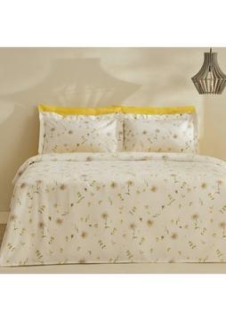 Karaca Home Emma  Pamuk Tek Kişilik Pike Takımı Sarı