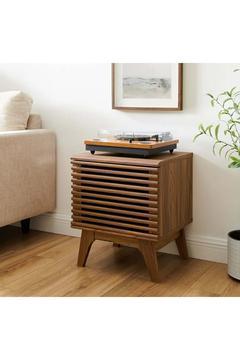 Ahşap Dolap Pikap Dolabı Plak Dolabı Koltuk Yanı Sehpa