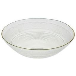 Sirius Kenar Altın Yaldız Yuvarlak Kase