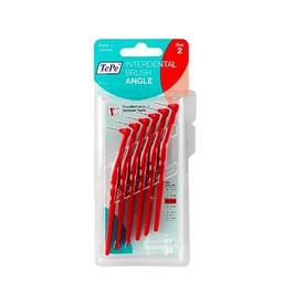 TePe Interdental Brush Angle Diş Arayüz Fırçası 0.5 mm 6'lı - Kırmızı