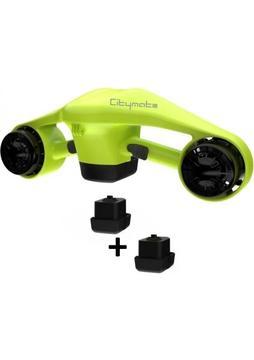 Citymate Sea Scooter 2 Bataryalı Elektrikli Deniz Scooter 2 x 600W Çift Motor - Yeşil