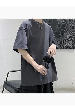 Unisex Beyaz Bol Kesim Tshirt