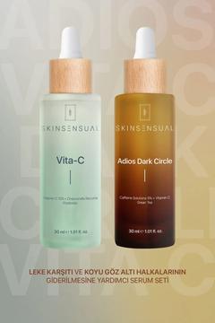 Leke Karşıtı ve Koyu Göz Altı Halkalarının Giderilmesine Yardımcı Serum Seti