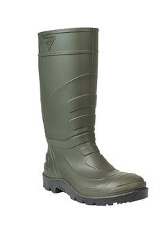 Pvc Çelik Burunlu Uzun Iş Güvenlik Işçi Inşaat Çizmesi