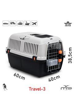 Wojer Bracco Travel 3 Premium Lüx Kedi Köpek Seyahat Ve Taşıma Kafesi (60*40*38.5CM)