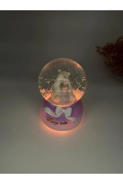 Kar Küresi Işıklı Renk Degiştiren