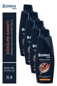 Saç Dökülmesine Karşı Kafein Özlü Şampuan 500 ml X 4 Adet