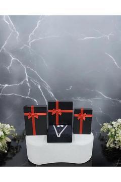 Damat Bohçası Çeyiz Sandık Kutu 4 'lü Set - Damat Bohça Sandığı 2