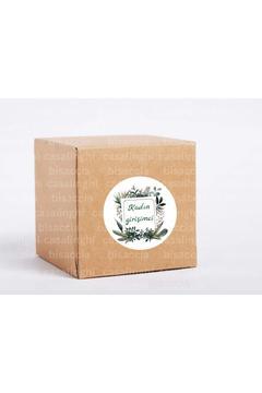 Kadın Girişimci Etiketi Girişimci Kadınlar Yuvarlak Mat Çıkartma Round Sticker 4 Cm (45 Adet)