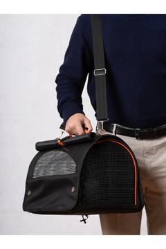 Flybag Yırtılmaz Fileli Kedi Taşıma Çantası Köpek Taşıma Çantası Büyük Boy 45*25*26cm