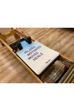 MAVİ BEYAZ  PİLATES REFORMER MAT ( PİLATES MATI )