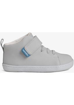Hopfrög Smart Walker High Top Süper Mat Havalı Gri Barefoot Çocuk Bot