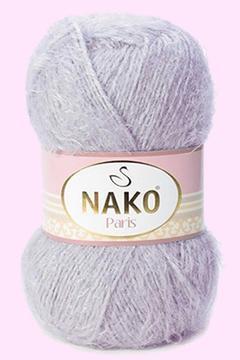 1 Adet Paris El Örgü ipi Yünü Pembeli Gri 3079