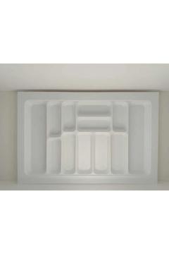 75x49 Cm. 12 Gözlü Beyaz Çekmece Içi Kaşıklık 69x41 Cm'e Kadar Kesilebilir