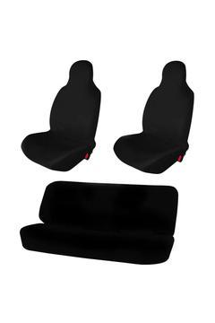 Renault Clio Sport Tourer Oto Koltuk Servis Kılıfı Penye Set Siyah