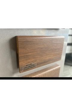 Modema 8cm Renkli Pvc Kaplma Parke Süpürgelik 135 Antık Walnut